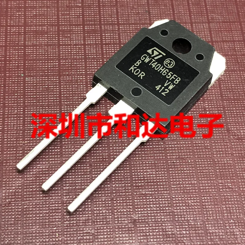 5pcs NEW GWT40H65FB STGWT40H65FB TO-3P 650V 80A