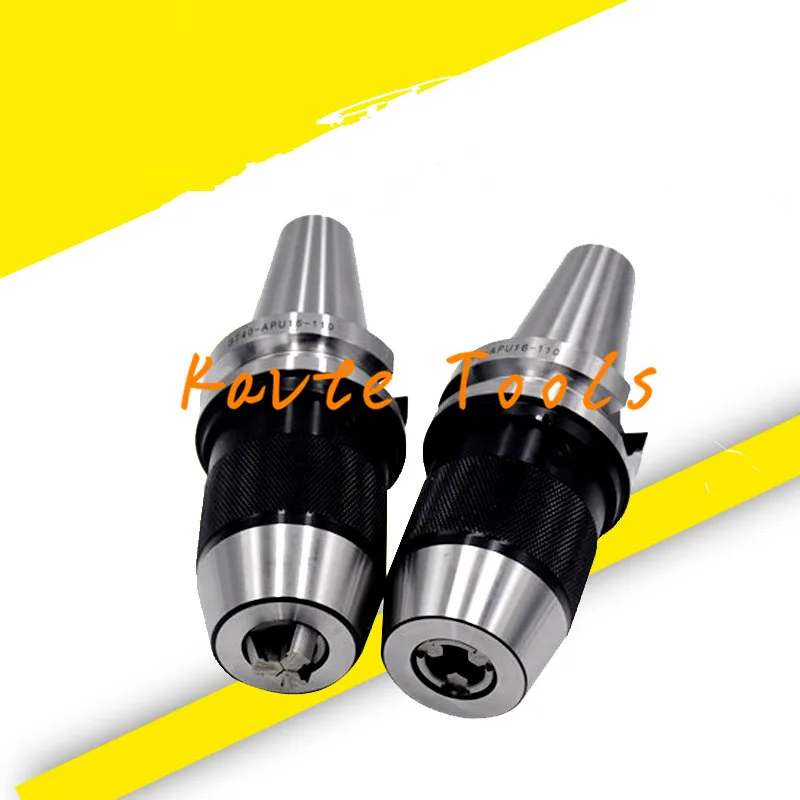 1Pcs BT30 APU16 Range:1-16mm Integrated keyless self tight Drill chuck for milling lathe BT30 APU13 Range:1-13mm