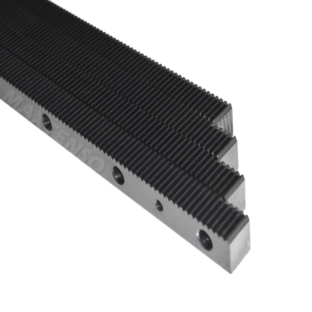 MAXTENSO Gear Rack 1, 25mod 1400Mm Kanan Heliks Poros Kiri Heliks Teetch 96Mm 127Mm Mesin Ukir Bagian CNC 1.25M