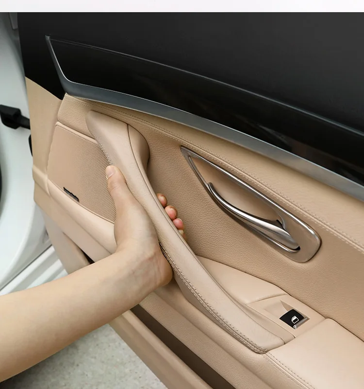 Für BMW 2011-2017 5er F10 F18 F11 Autotürgriff Panel Schutz Pull Trim Abdeckung Auto Innentürgriffe Aufkleber – Detail 3