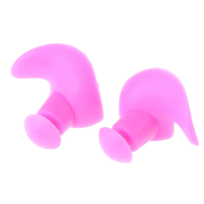 1Pair Waterproof Spiral Silicone Ear Plugs Anti Noise Snoring Earplugs Comfortable For Sleeping Noise Reduction Accessory