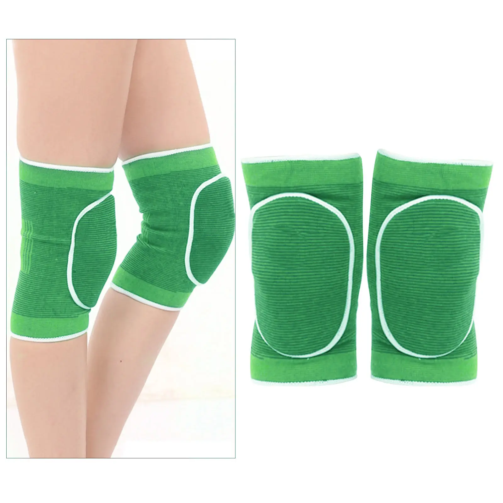 1 Pair Adults Child Kids Dance Basketball Soccer Goalkeeper Volleyball Yoga Knee Support Knee Pads Gym Fitness Knee Sleeves