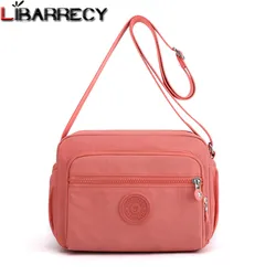 Famous Brand Crossbody Bags for Women 2021 New Waterproof Satchel Nylon Cloth Female Shoulder Bag Ladies Fashion Messenger Bags