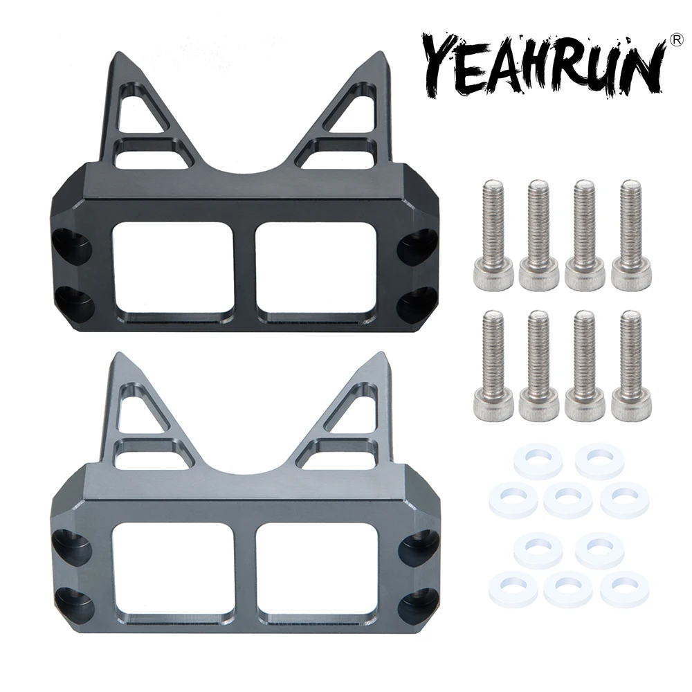 YEAHRUN Metal Above Axle Servo Mount Protective Cover for Axial Wraith 90048 90053 1/10 RC Crawler Car Truck Model Upgrade Parts