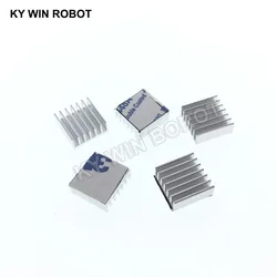 5Pcs Mini Adhesive Aluminum Radiator Heatsink Heat Sink 14x14x6mm Cooler For 3D Printer Stepper Motor Driver VGA RAM LED IC