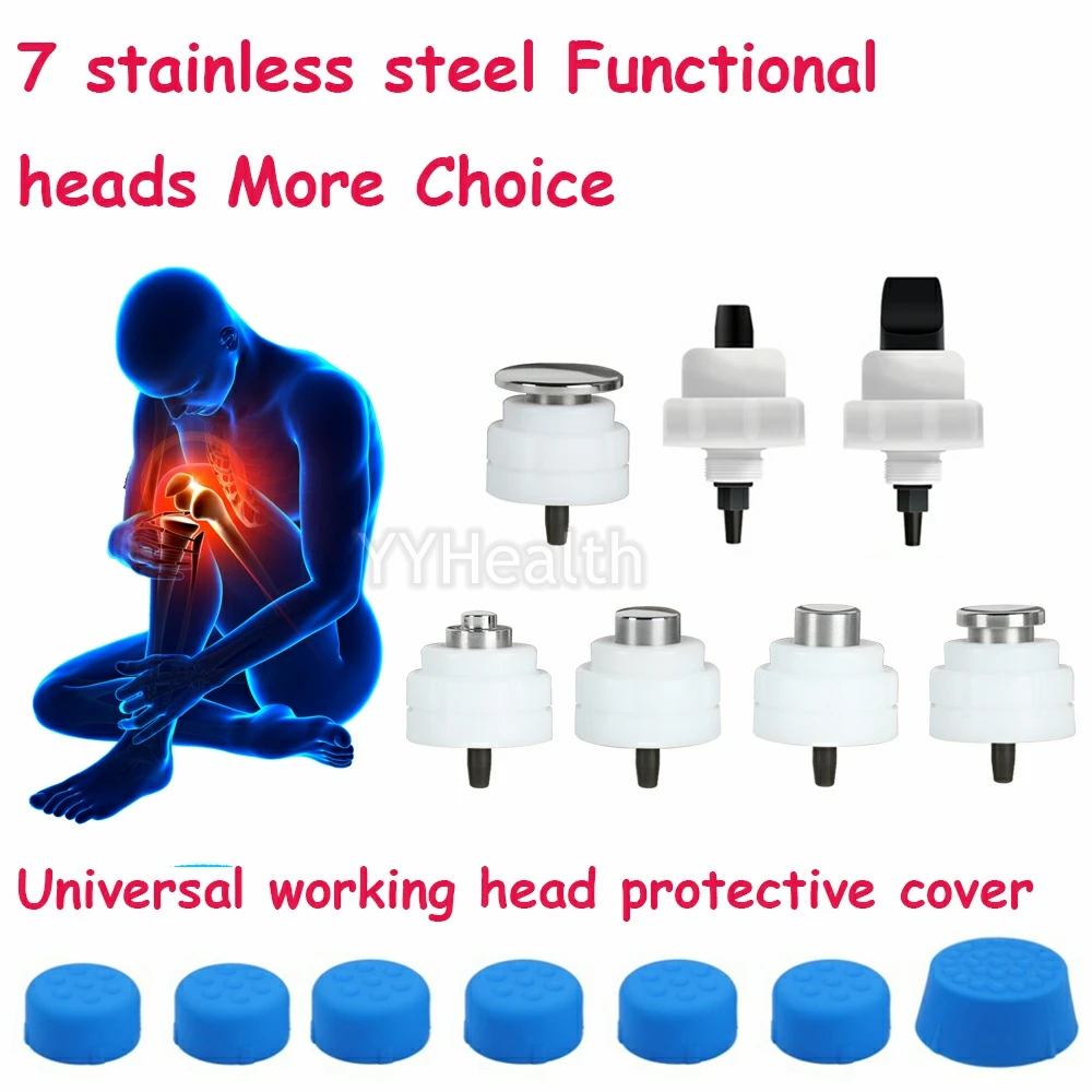 Shockwave Therapy Machine Fisioterapia, Dor na Cintura, Stern, Shock Wave, ED Tratamento, Remoção da Dor no Ombro, Massageador 270MJ, Novo