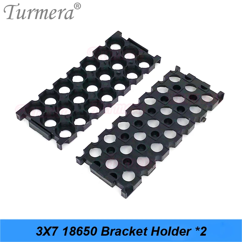 Turmera 12V 3S 7P Li-ion Battery Case Box 3*7 18650 Holder 3S 40A BMS with Welding Nickel for Motorcycle Replace Lead-Acid Use