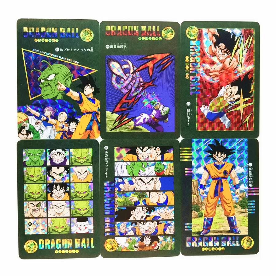 54pcs/set Super Saiyan Dragon Ball Z Stormy Situation No.3 Heroes Battle Card Ultra Instinct Goku Vegeta Game Collection Cards