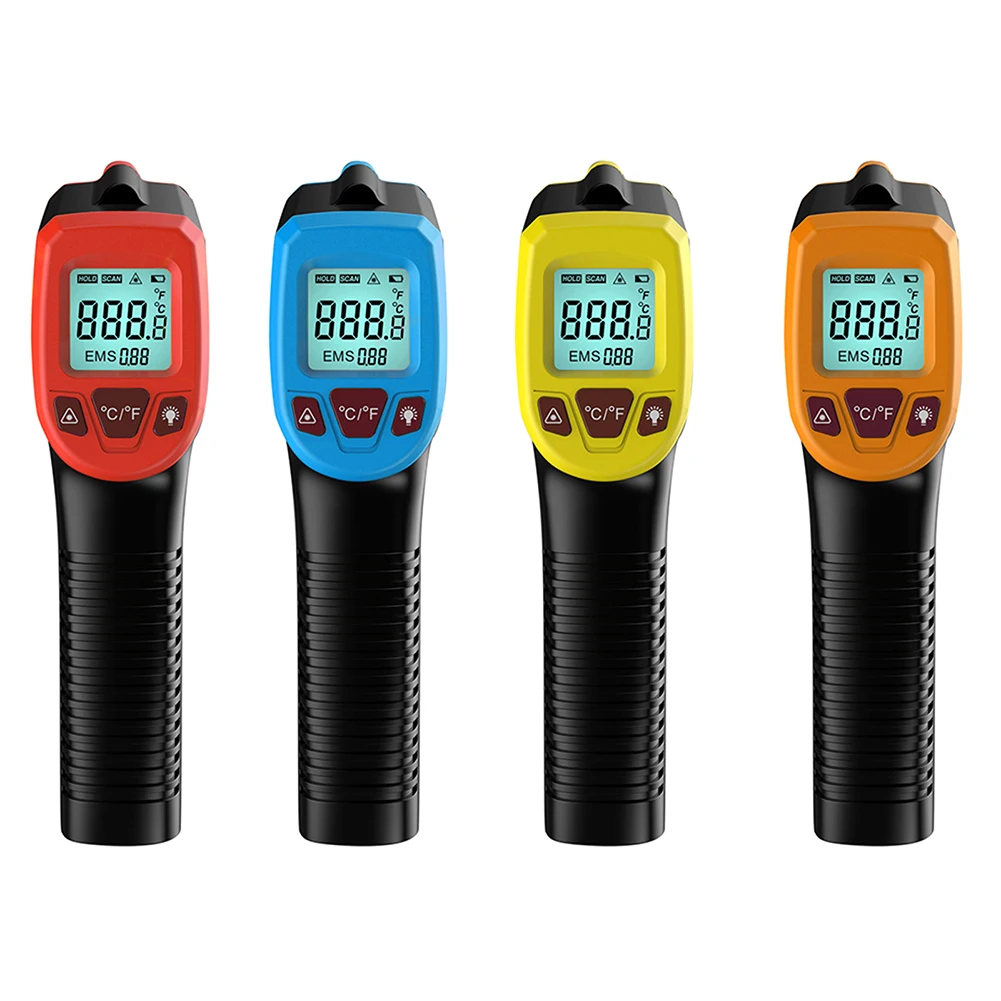 GM320S Non-Contact Infrared Pyrometer High Temperature Industry Pyrometer LCD Digital Laser-Pointer Gun-type IR Thermometer