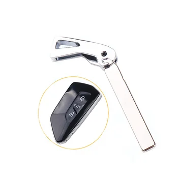Keychannel 1PCS รถ Key Blade สำหรับ Golf8ใหม่ Keyless Remote Proximity Key ฉุกเฉินใบมีด HU162T ใบมีด