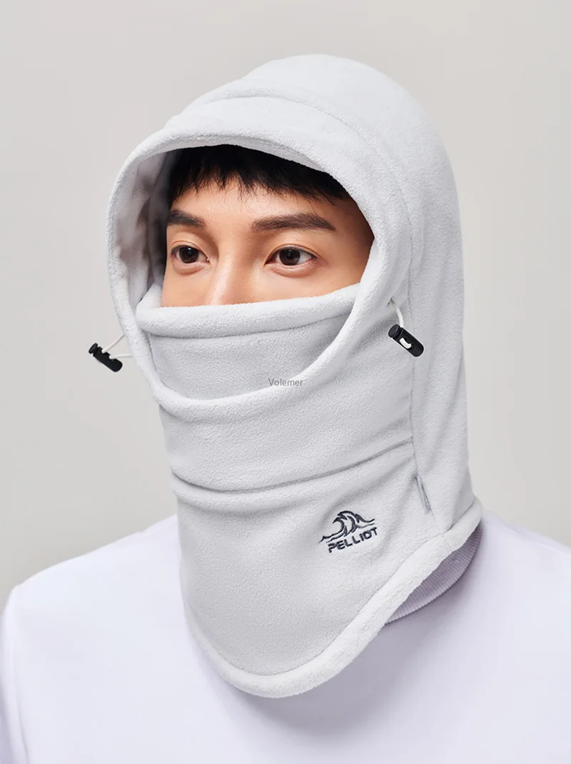 Youpin PELLIOT Winter Warm Fleece czapki maska na twarz typu kominiarka szyi cieplej mężczyźni kobiety kolarstwo na świeżym powietrzu i narciarstwo czapki Unisex