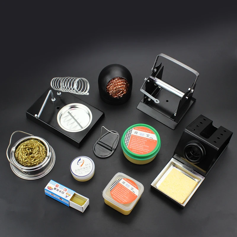 Circuit board Electronic repair welding Electric soldering iron Accessories Tin wire Crowbar rosin Solder paste Mouth cleaner