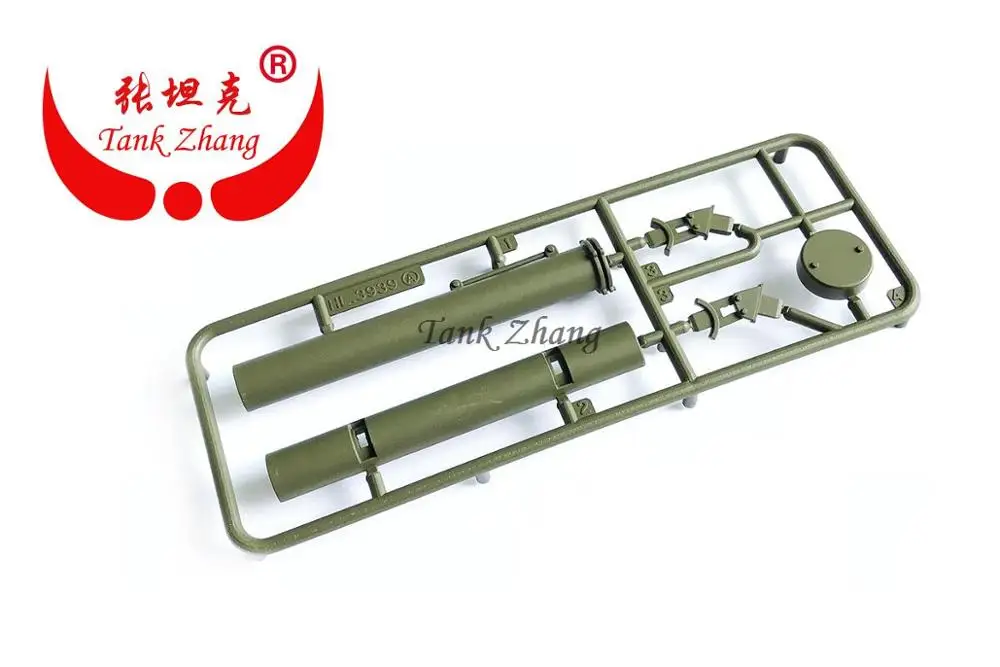 Tank Zhang / Heng Long 1/16 rc tank 3939 RUSSIAN T-72 spare parts Plastic part ABCDEF