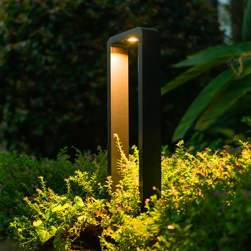 Imagem -03 - Modern Led Paisagens Luz H600 300 mm Outdoor Waterproof Lawn Lamp Yard Caminho Jardim Decoração Lâmpada Dc12v Ac85265v. Pcs