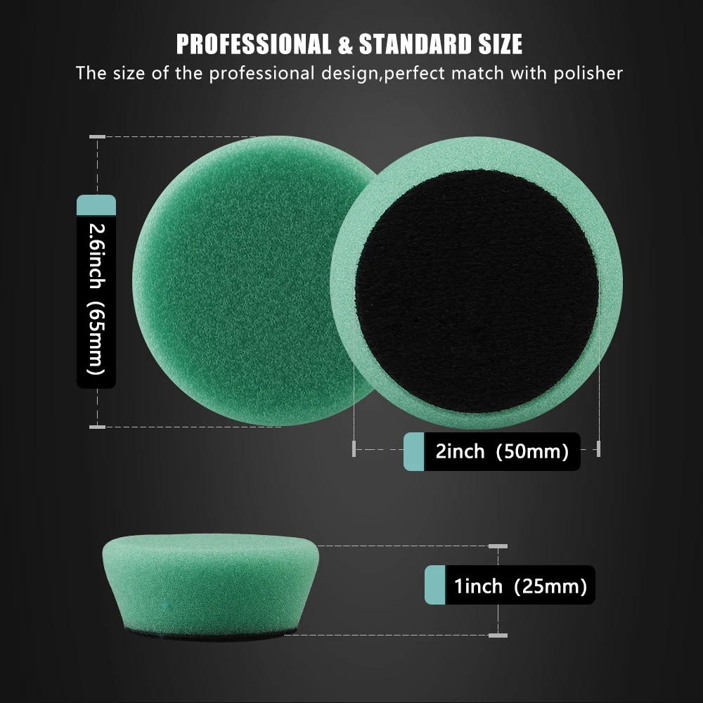 SPTA-Mini Cordless Polishing Pad Kit, Ferramenta de Limpeza, Esponja, Lustro, Máquina, 12V, 1.5 \