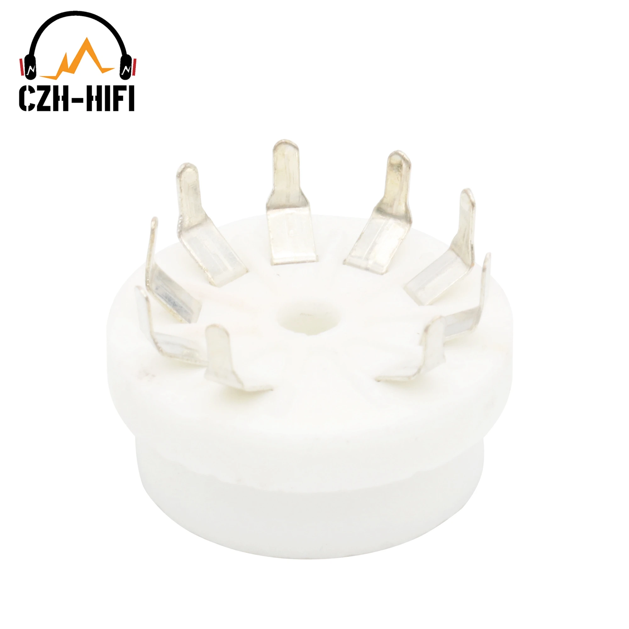 9pin B9A Tube Socket Ceramic Valve Base Power Lamp Jack for 6922 6DJ8 12AU7 ECC81 EF86 EL84 12AT7 HiFi Amplifier DIY