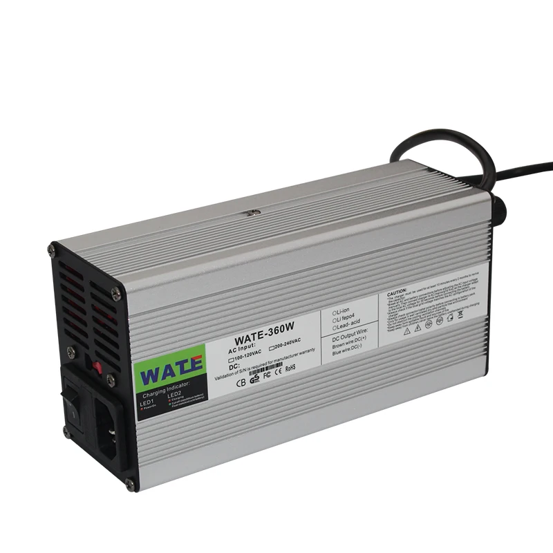 14.6V20A Charger LiFePO4 Battery Smart Charger ALUMINUM CASE Used for 4S 14.4V LiFePO4 Battery