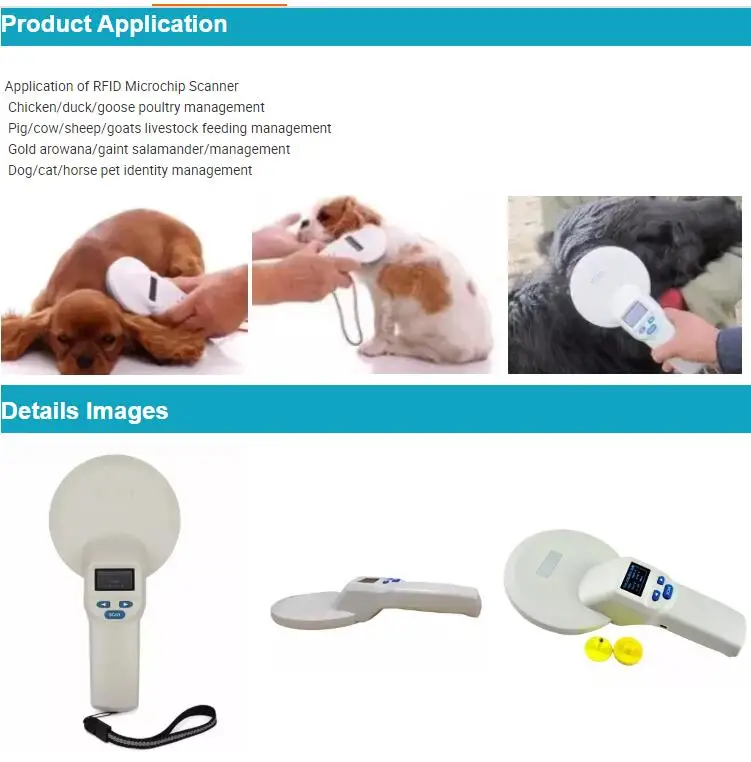 RFID EM4305 Modul Pembaca Tag 134.2Khz ISO11784 ISO11785 Pembaca Tag Hewan Ternak Rfid Tag Telinga Microchip Tag 134.2Khz Pembaca Rfid