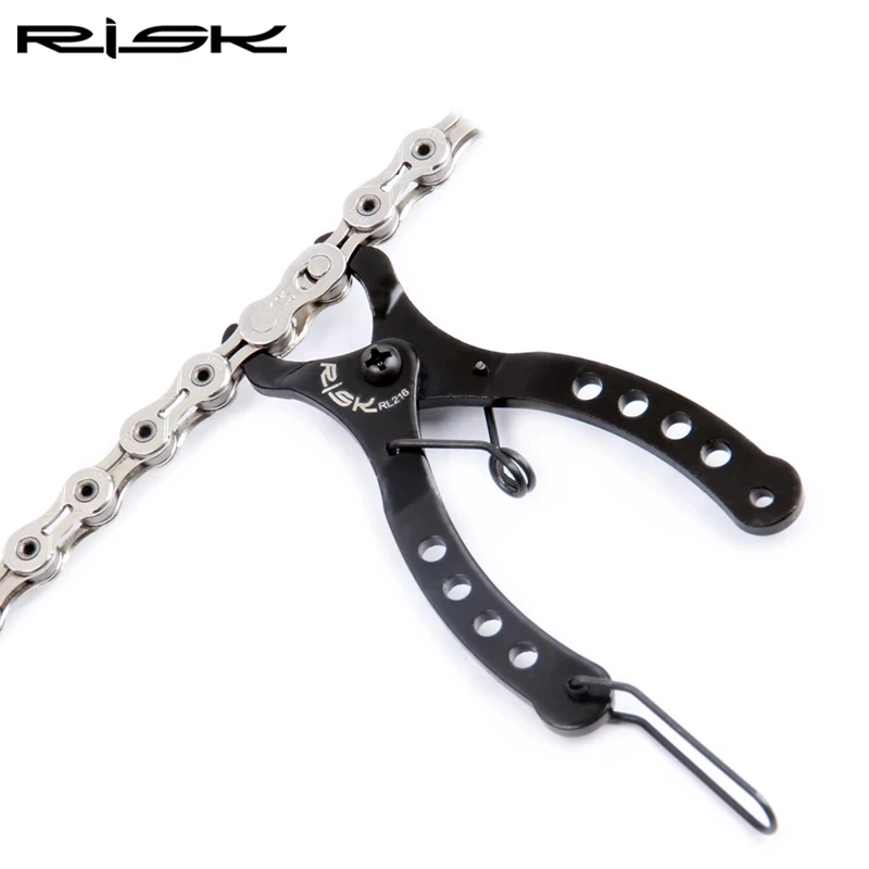 RISK Bike Mini Missing Chain Quick Link Tool Bicycle Plier Master Link Remover Connector Opener Lever with Free Chain Hook