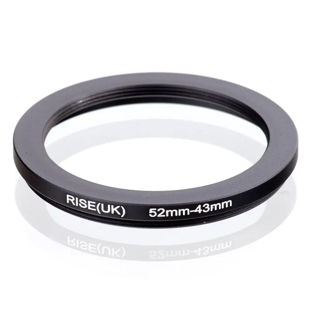 Ascensão (reino unido) 52mm-43mm 52-43mm 52 a 43 adaptador de anel de filtro