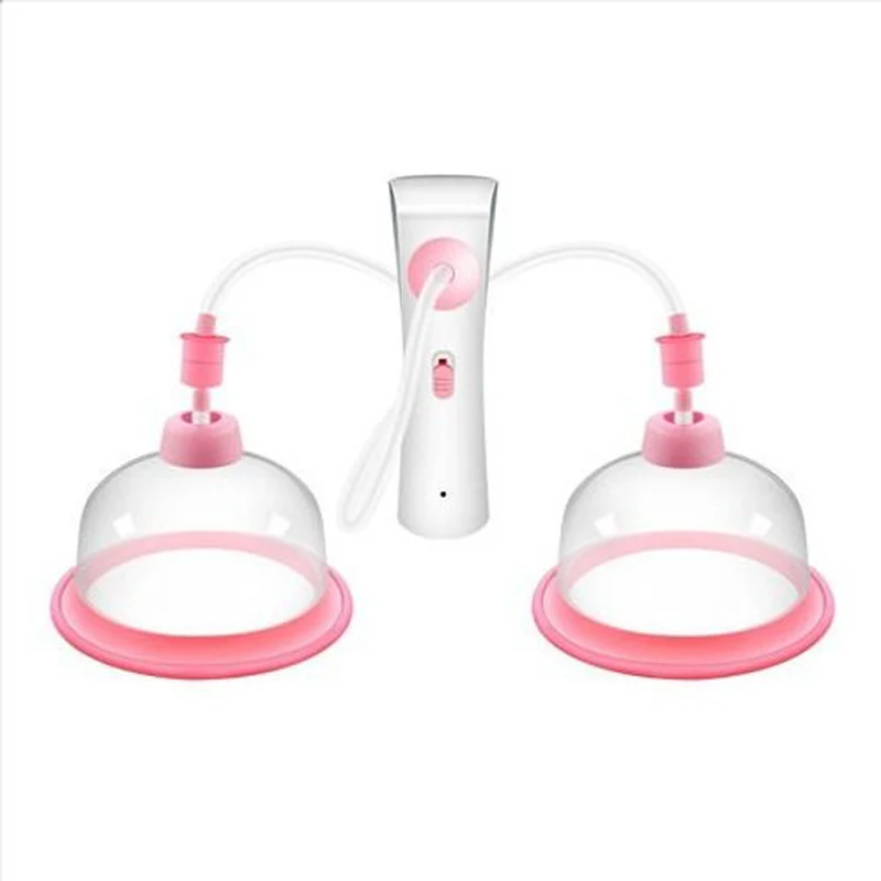 Electric Chest Massage Enhancement Instrument Single Double Vacuum Pump Cup Breast Enlargement and Firming Instrument