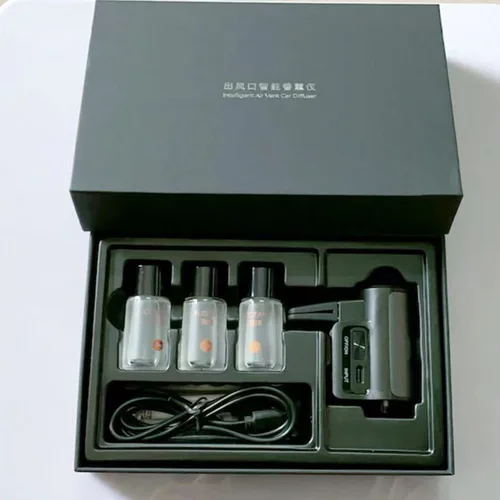 Difusor de Aroma para coche con aceite esencial, purificador de aire eléctrico, ambientador automático, suministros para coche, decoración Interior, accesorio