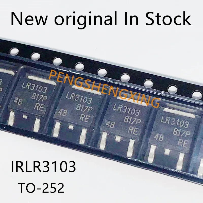 10 Stks/partij IRLR3103TRPBF IRLR3103 To-252 30V 55A Nieuwe Originele Spot Hot Koop