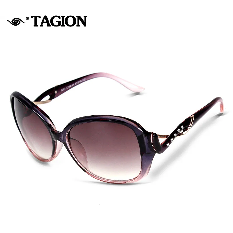 2025 TAGION New Fashion Women Sunglasses Retro Vintage Sun Glasses For Female Outdoors Sports Women Glasses De Oculos 3261