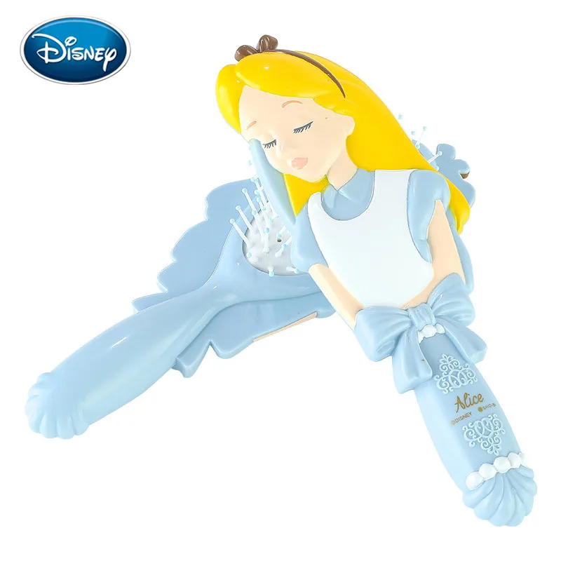 Disney Princess 3D Comb Anti-Static Air Cushion Hair Care Brushes Baby Girls Dress Up Makeups Toy Gifts