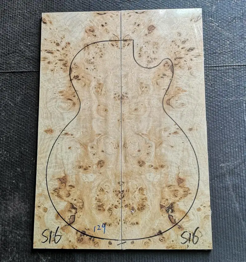 Tree durian electric guitar body veneer cosmetic board making electric guitar material accessories Shandong Hongyin