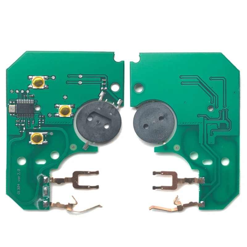 Clé télécommande intelligente à 3 boutons, 433Mhz, avec puce PCF7947 ID46, pour voiture Renault megane 2 3 Scenic 2003 – 2008