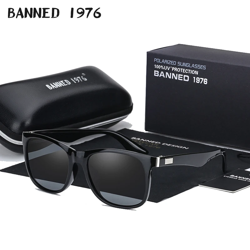 2020 New Design Classic Men HD Polarized sunglasses fashion Fashion Brand Retro UV400 Sun Glasses women Oculos original package