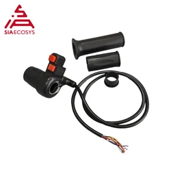 QS Half Twist Throttle with Speed Toggle Switch with On-off Buttons for Electirc Bike Electric Scooter