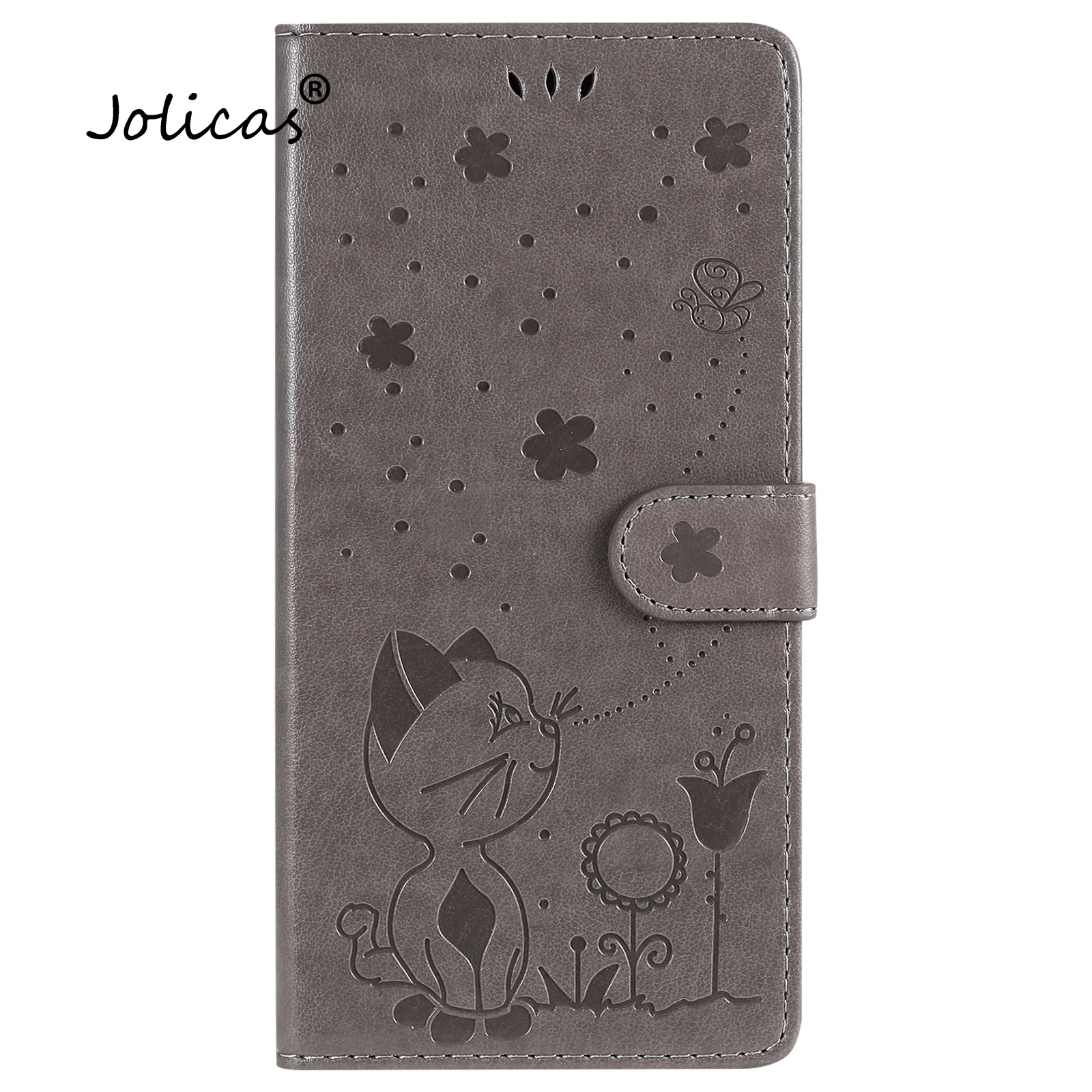 Gray PU Leather Flip Wallet Phone Case For phone case Redmi K30 Pro Luxury Mobile Redmi K30 Pro Xiaomi Cool Cell Covers Capinha