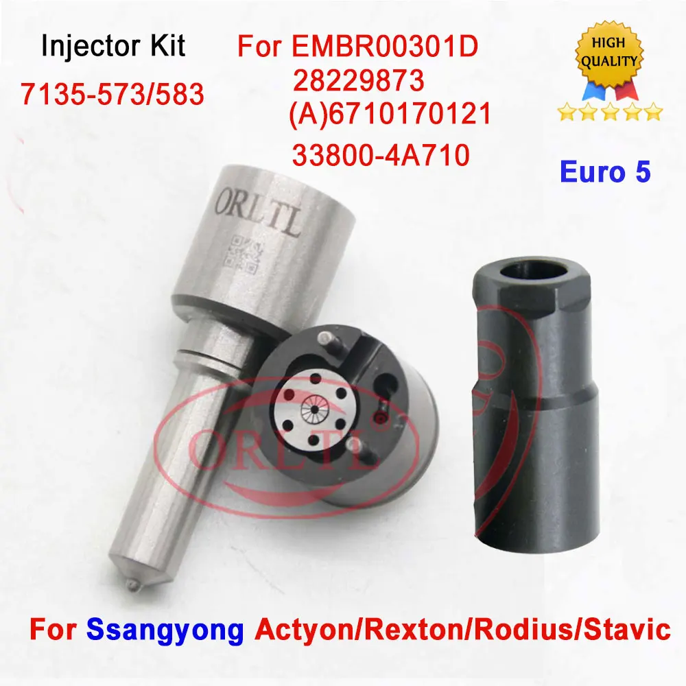 

repair Kits ( 7135-573 ) NOZZLE H374 G374 VALVE 9308-625C Nut for EMBR00301D 28229873 6710170121 A6710170121 33800-4A710