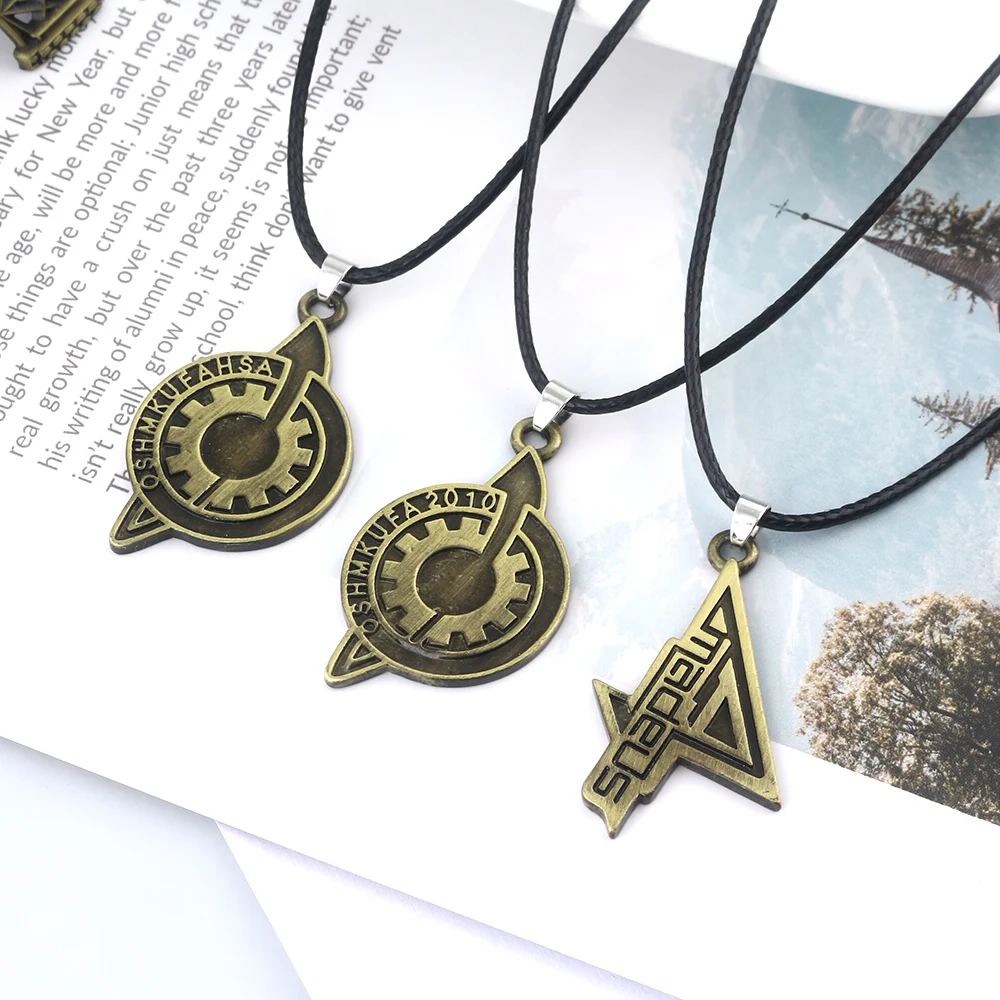MIDY Spiel Steins Tor Abzeichen Halskette Amadeus Makise Kurisu Labmen Das Schicksal der Stein Anhänger Halskette Frauen Männer Schmuck – Detail 7
