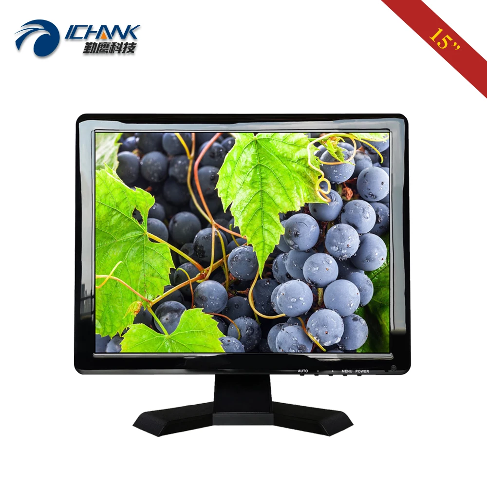 

15" inch 1024x768 PC Monitor with HDMI-in VGA Built-in Speaker VESA 75&100 Wall-mount Pluggable U-disk Video Player ZB150JN-59