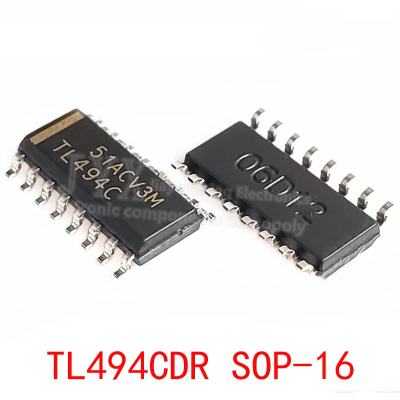 10 teile/los TL494CN DIP16 TL494C DIP TL494 494CN DIP-16 TL494CDR SOP-16 PULSE-BREITE-MODULATION CONTROL SCHALTUNGEN IC