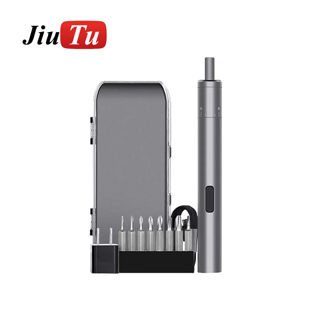 

2 in 1 Electric Screwdriver Kit Cordless Power Screwdriver Multi-Positional Aluminum Alloy Phone Repair and OCA Glue Remover