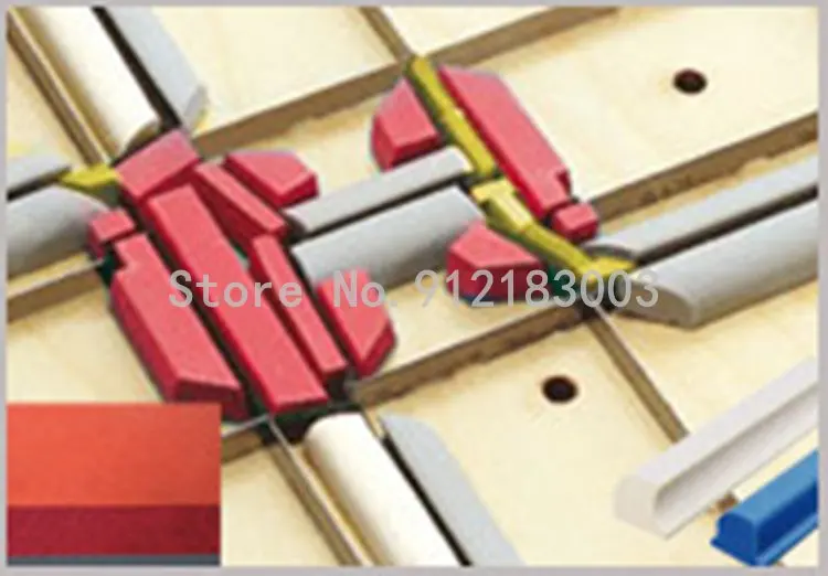 Arched Rubber Strip Binding Consumables Explosion-Proof Strip Die Cutting Hardness 75 Indentation Strip Creasing Matrix