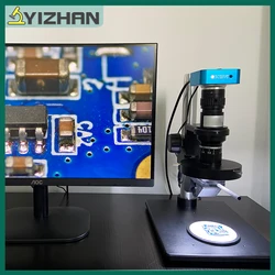 YIZHAN 3D Zoom 95x HD Digital Microscope For Electronics + Sony-Sensor 60FPS HDMI Camera  Lab Education Soldering Jewelry Repair