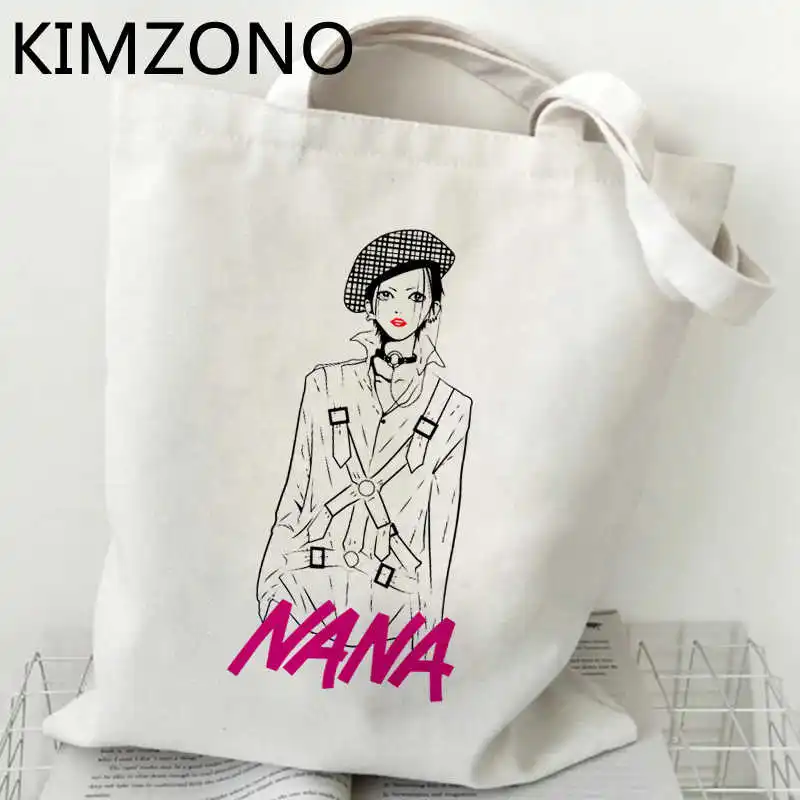 Nana Anime shopping bag bolso eco reusable bolsas de tela shopper shopping bag cloth reusable woven tote sac tissu