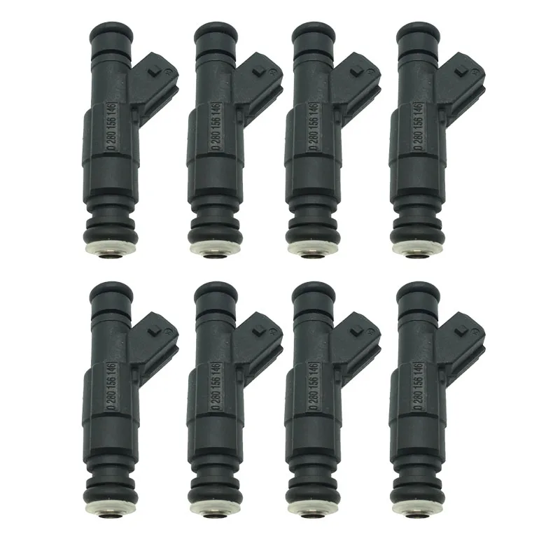 8Pcs Car Fuel injector For VOLVO 850 S70 V70 VW Santana 0280156146 0280156147 026133025A 1389563