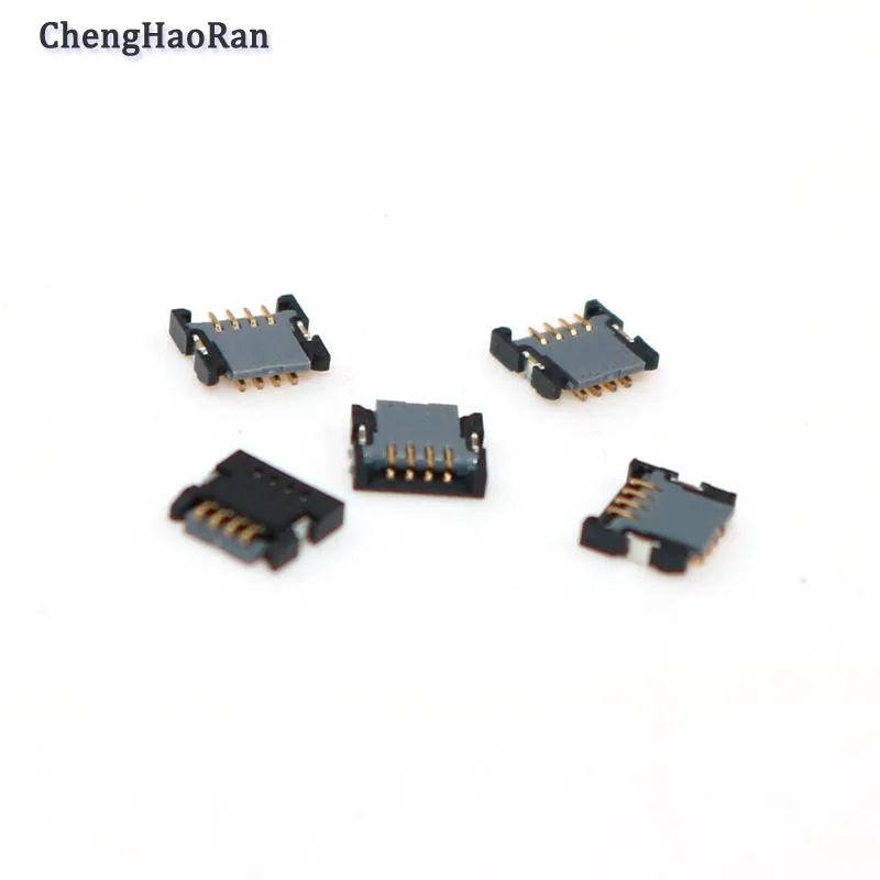 2/5/10pcs For NDSL For DS Lite Touch Screen Ribbon Port Socket For 3DS / 3DS XL LL Repair 4 Pin Connector