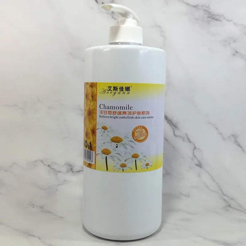 Chamomile Moisturizing Rose Toner  Facial Exercise Toner  Rose Water Skin Calm Cooling Water 1000ml Beauty Salon