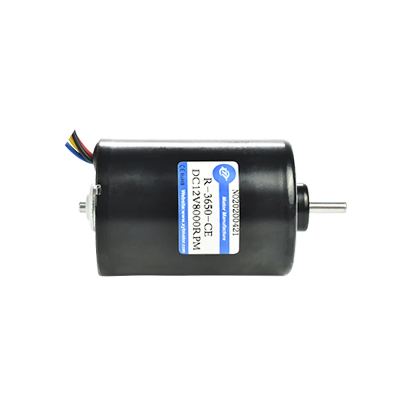 R-3650BLDC Miniature DC Brushless Speed Control High-speed Motor DC 12V 24V High Power DC Electric Motor with Long Life
