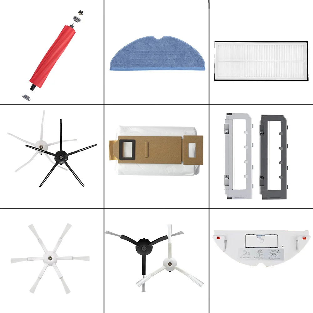 Многоразовые моющиеся насадки для пылесоса Xiaomi Roborock T7S T7plus S7 S7MAX S70