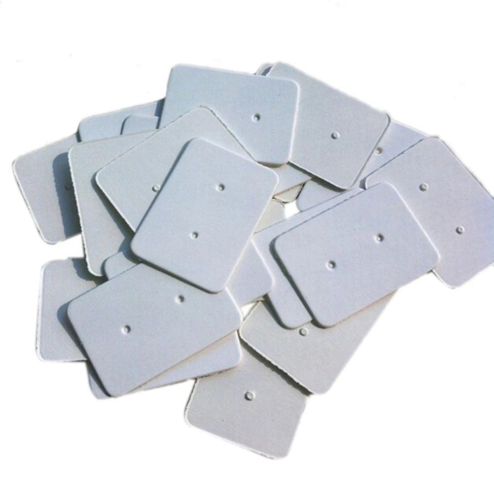 Bộ 100 Chuyên Nghiệp Loại Bông Tai Tai Giá Đỡ Màn Hình Hàng Kraft Thẻ Giấy