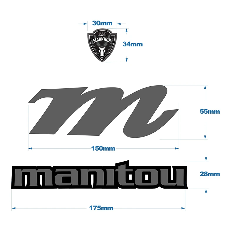 READU Manitou markhor front fork stickers bike front fork stickers Bike fork decals bicycle Decals bicycle accessories