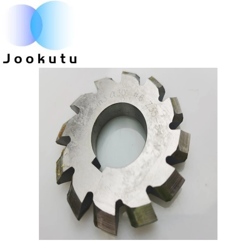 No1-8 HSS PA30 Involute Gear Cutter M1 M1.25 M1.5 M2 M2.25 Spline Gear Milling Cutter